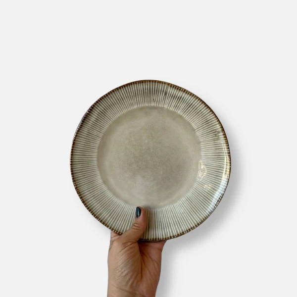 Plato de cerámica para Pan Iris