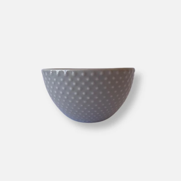 Mini Bowl Gris Perla Texturado
