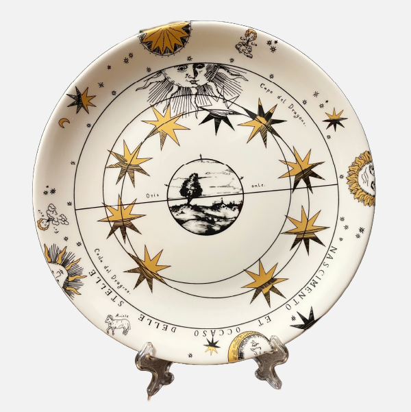 Plato de porcelana para pan - Colección Astral