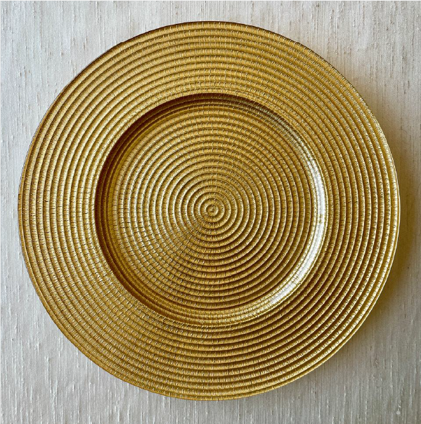 Plato de carga Bronce Rodado